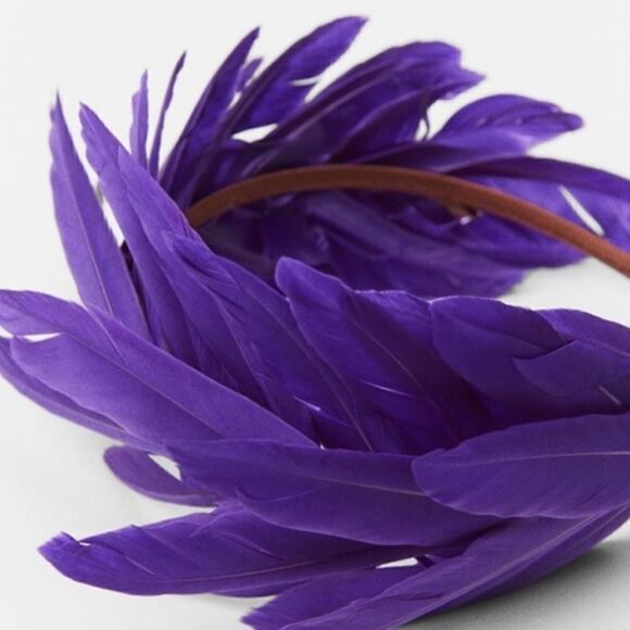 Zara limited edition feather headband - Picture 3 of 4